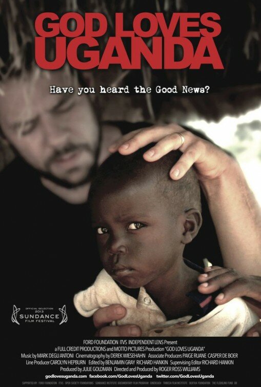 Бог любит Уганду (2013) постер