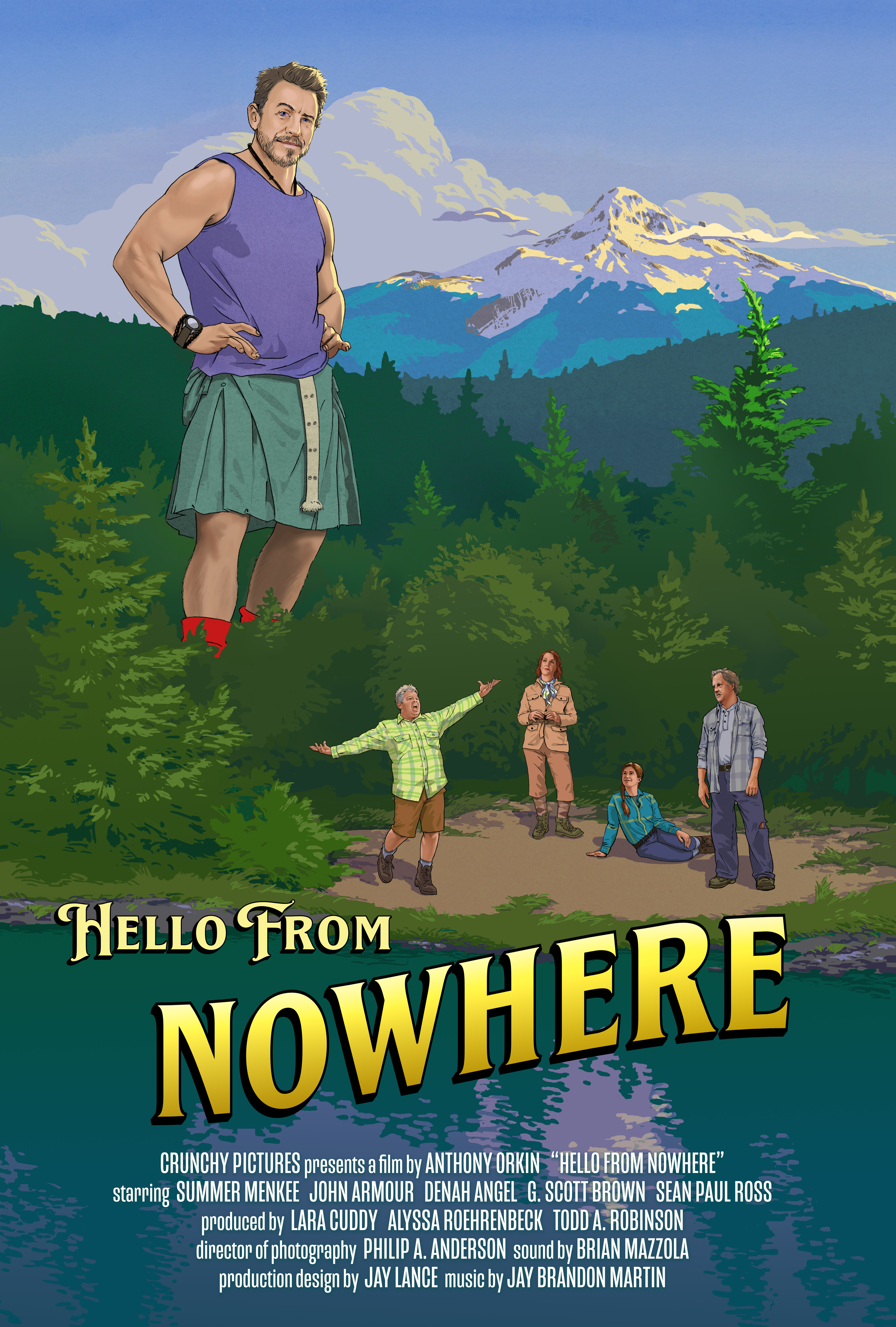 Hello from Nowhere постер