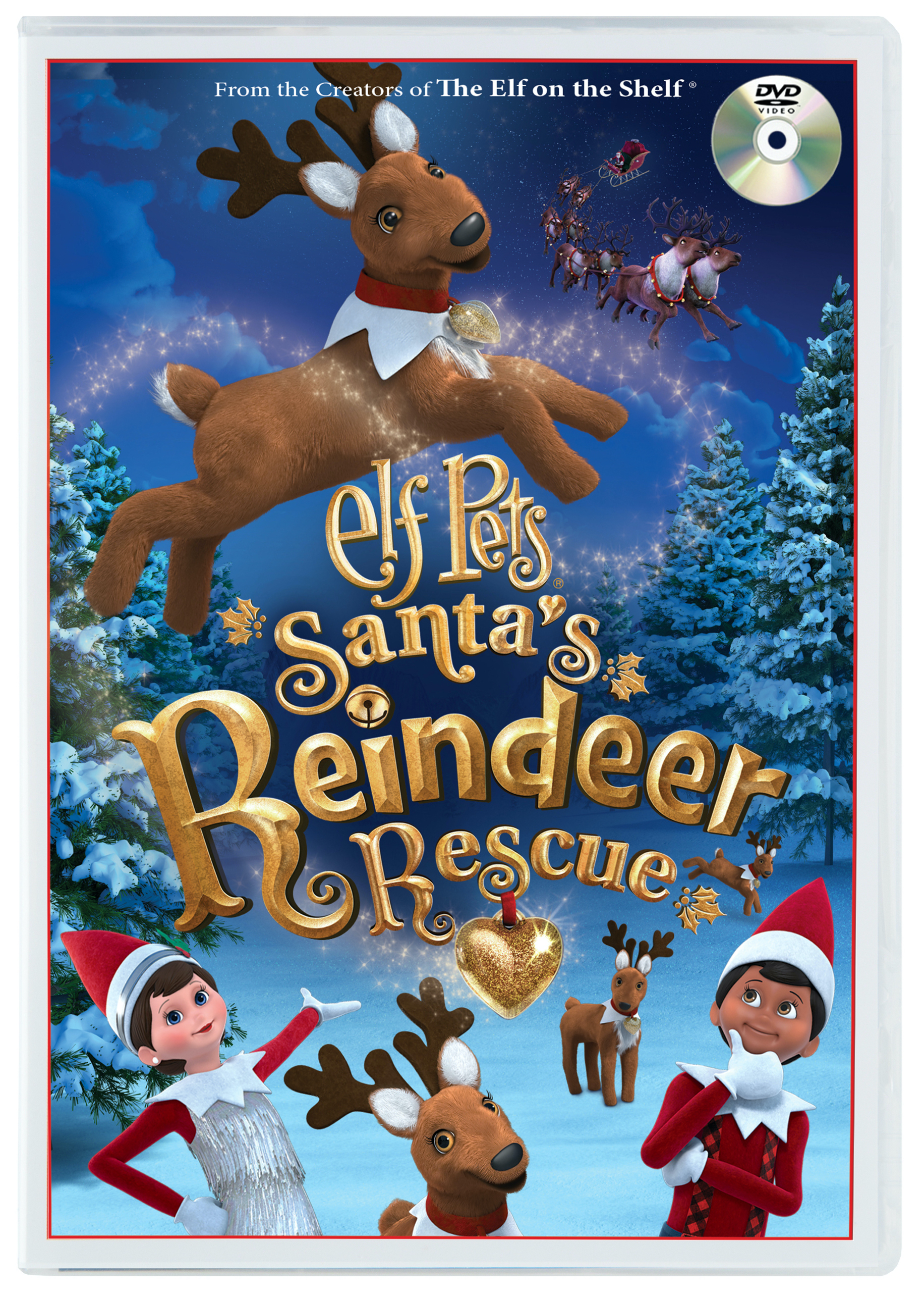 Elf Pets: Santa's Reindeer Rescue (2020) постер