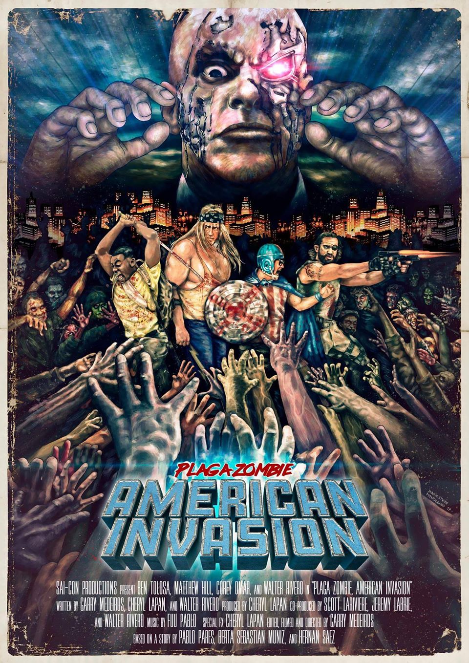 Plaga Zombie: American Invasion (2021) постер