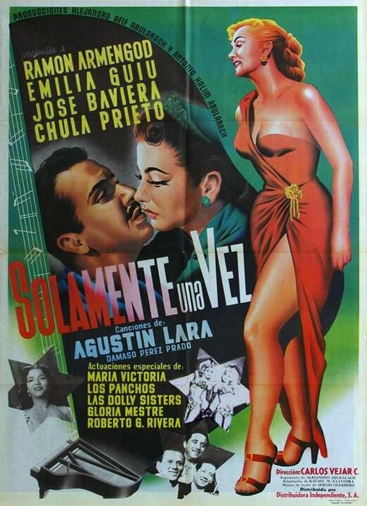 Solamente una vez (1954) постер