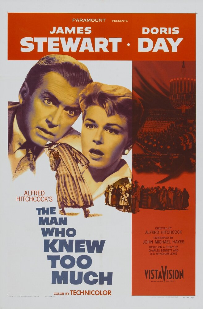 Человек, который слишком много знал (1955) постер