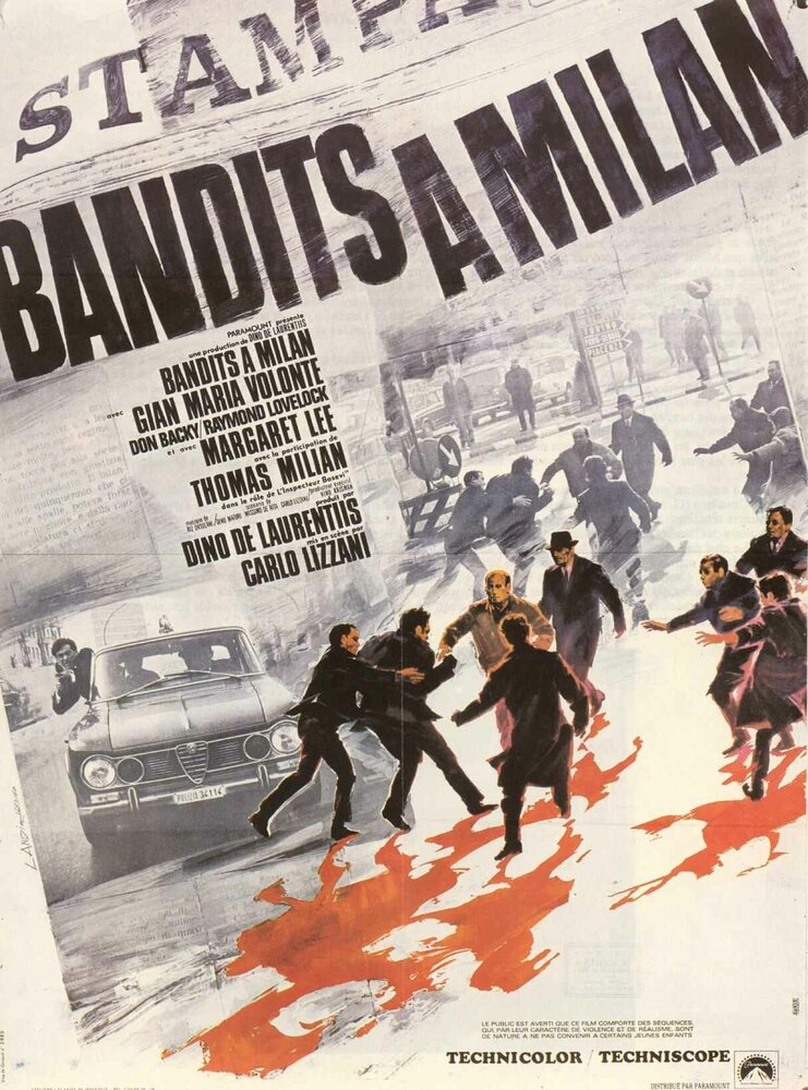 Бандиты в Милане (1968) постер