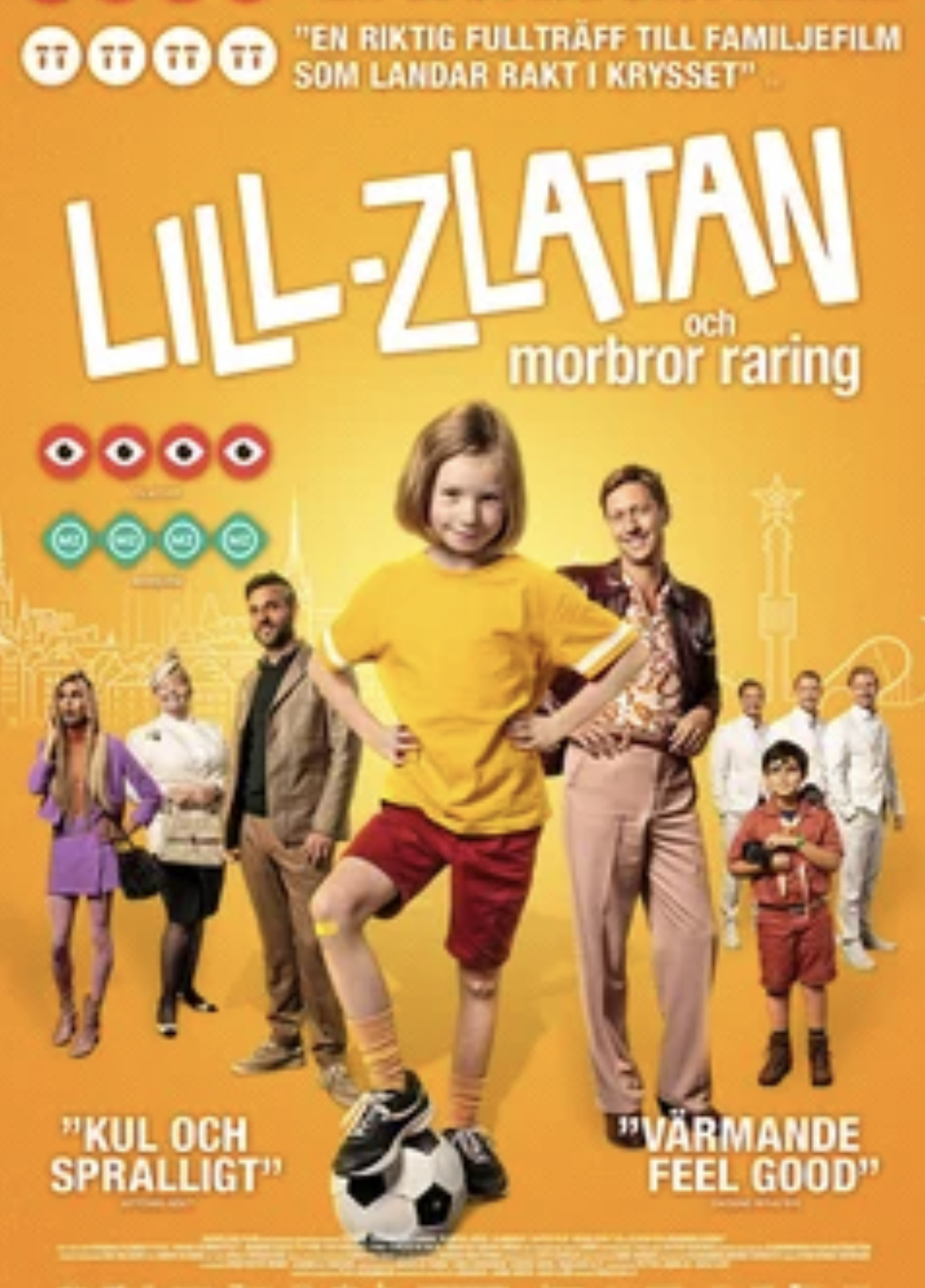 Lill-Zlatan och morbror Raring (2022) постер