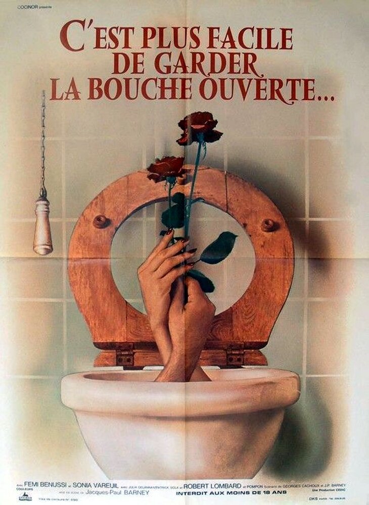 C'est plus facile de garder la bouche ouverte (1974) постер