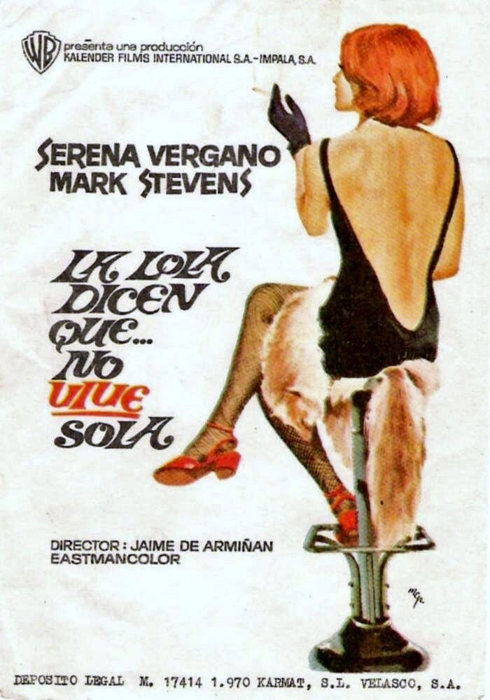 La Lola, dicen que no vive sola (1970) постер