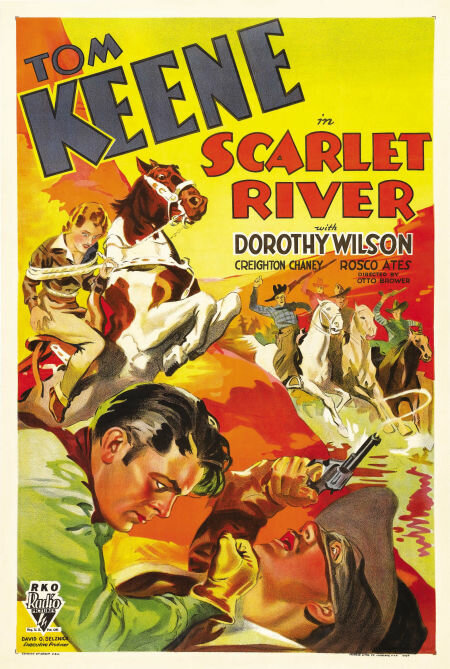 Scarlet River (1933) постер
