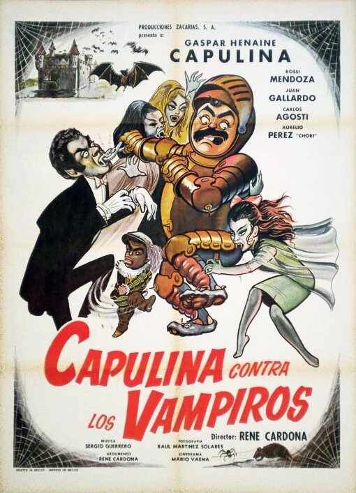 Capulina contra los vampiros (1971) постер
