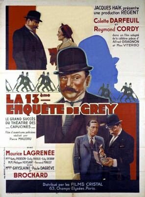 La treizième enquête de Grey (1937) постер