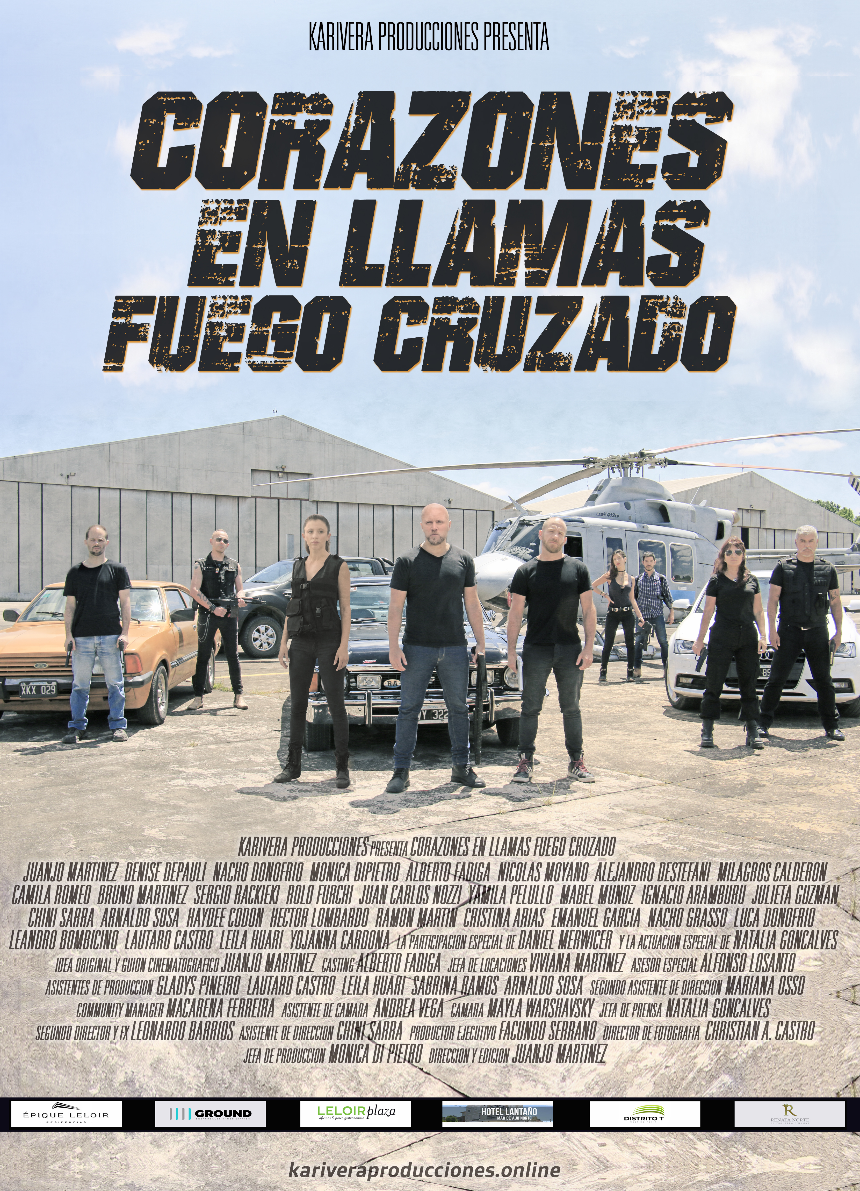 Corazones en Llamas: Fuego Cruzado (2021) постер
