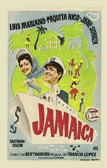 Ямайка (1957) постер