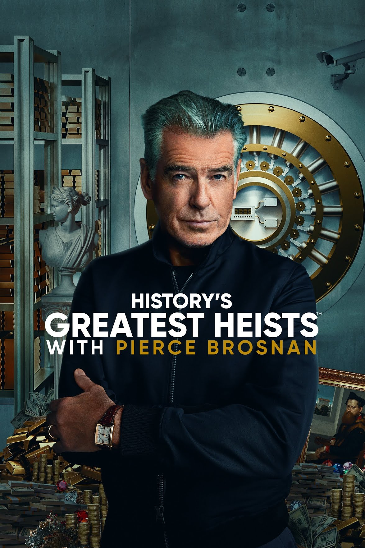 History's Greatest Heists with Pierce Brosnan (2023) постер
