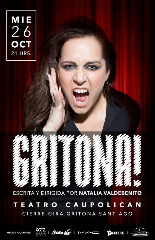 Natalia Valdebenito: Gritona (2017) постер