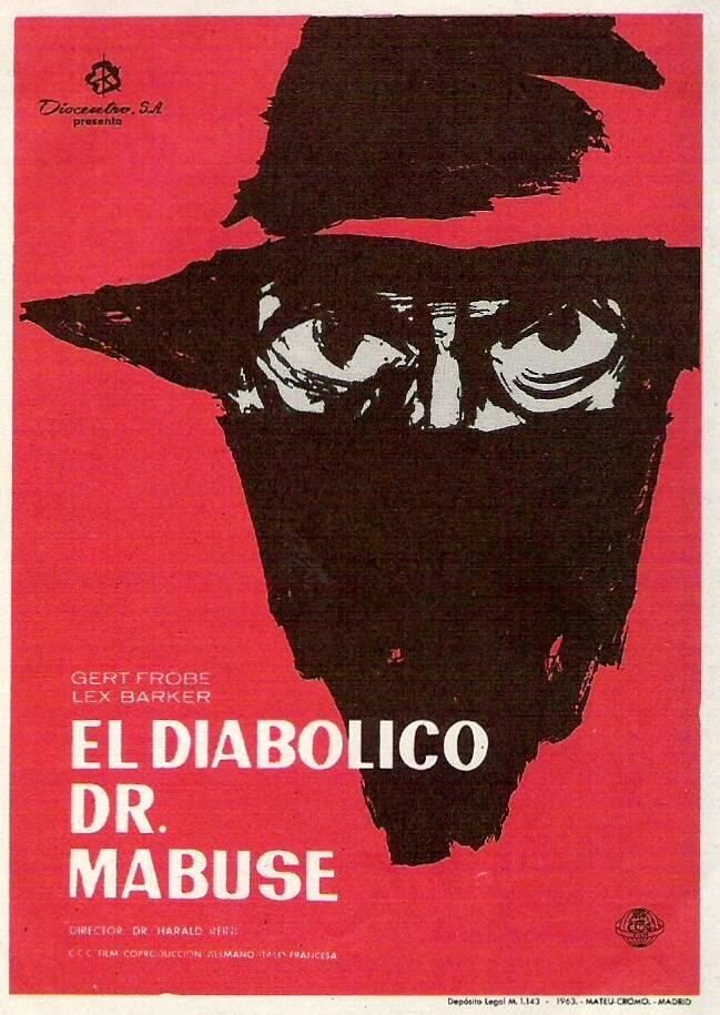 Возвращение доктора Мабузе (1961) постер