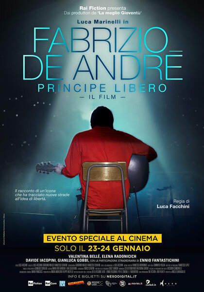Fabrizio De André: Principe libero (2018) постер