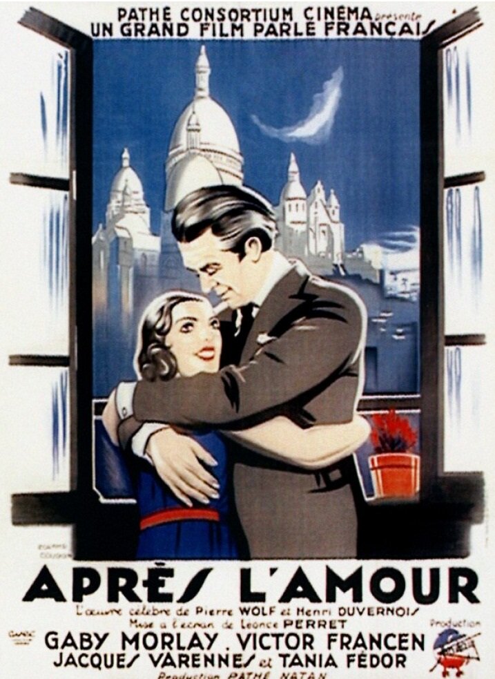 Après l'amour (1931) постер