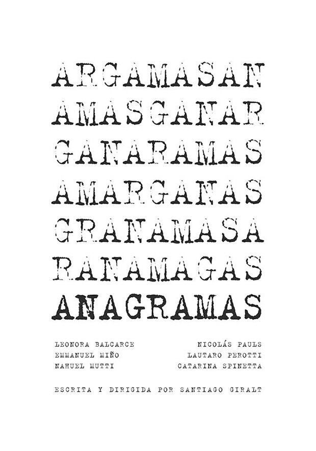 Анаграммы (2014) постер
