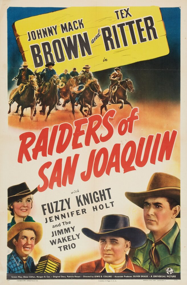 Raiders of San Joaquin (1943) постер