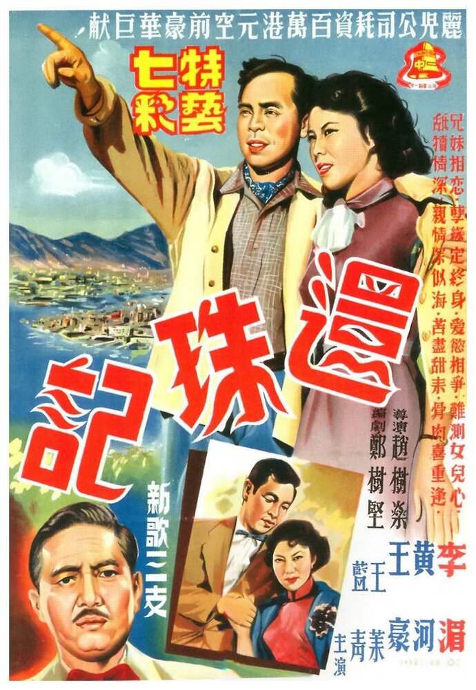 Huan zhu ji (1954) постер