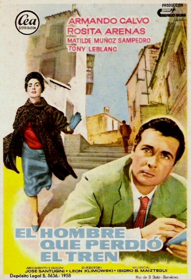 El hombre que perdió el tren (1960) постер