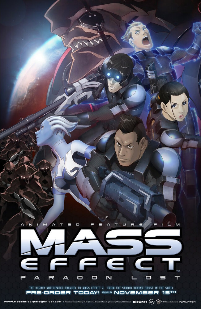 Mass Effect: Утерянный Парагон (2012) постер