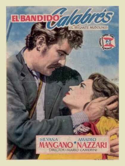 Разбойник Мусолино (1950) постер