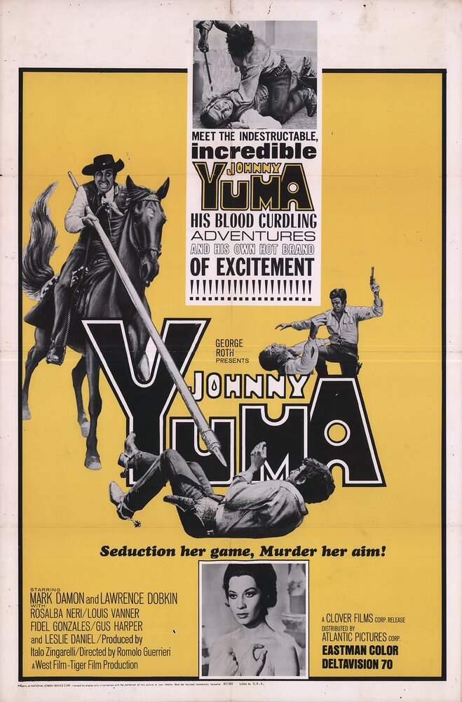 Джонни Юма (1966) постер