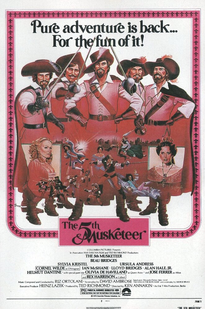 Пятый мушкетер (1977) постер
