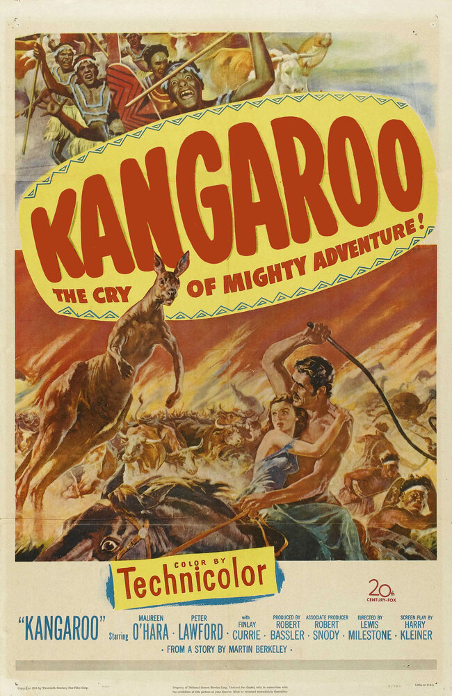 Kangaroo (1952) постер