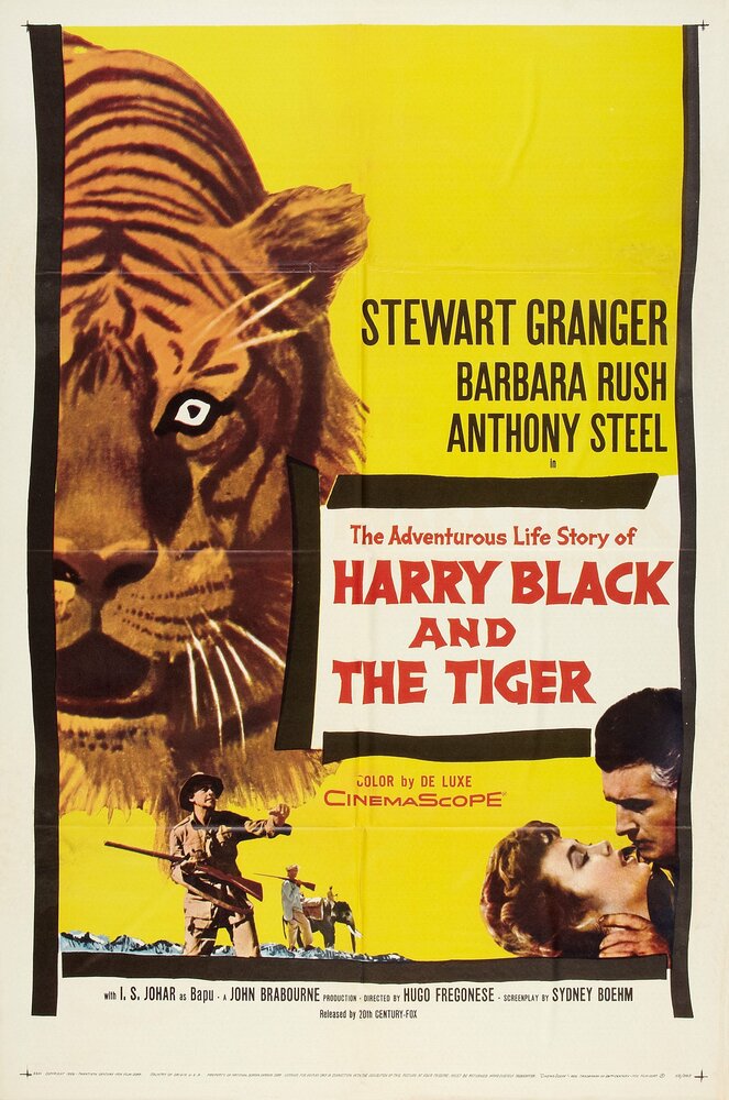 Гарри Блэк и Тигр (1958) постер