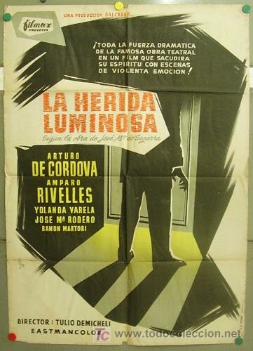 La herida luminosa (1956) постер