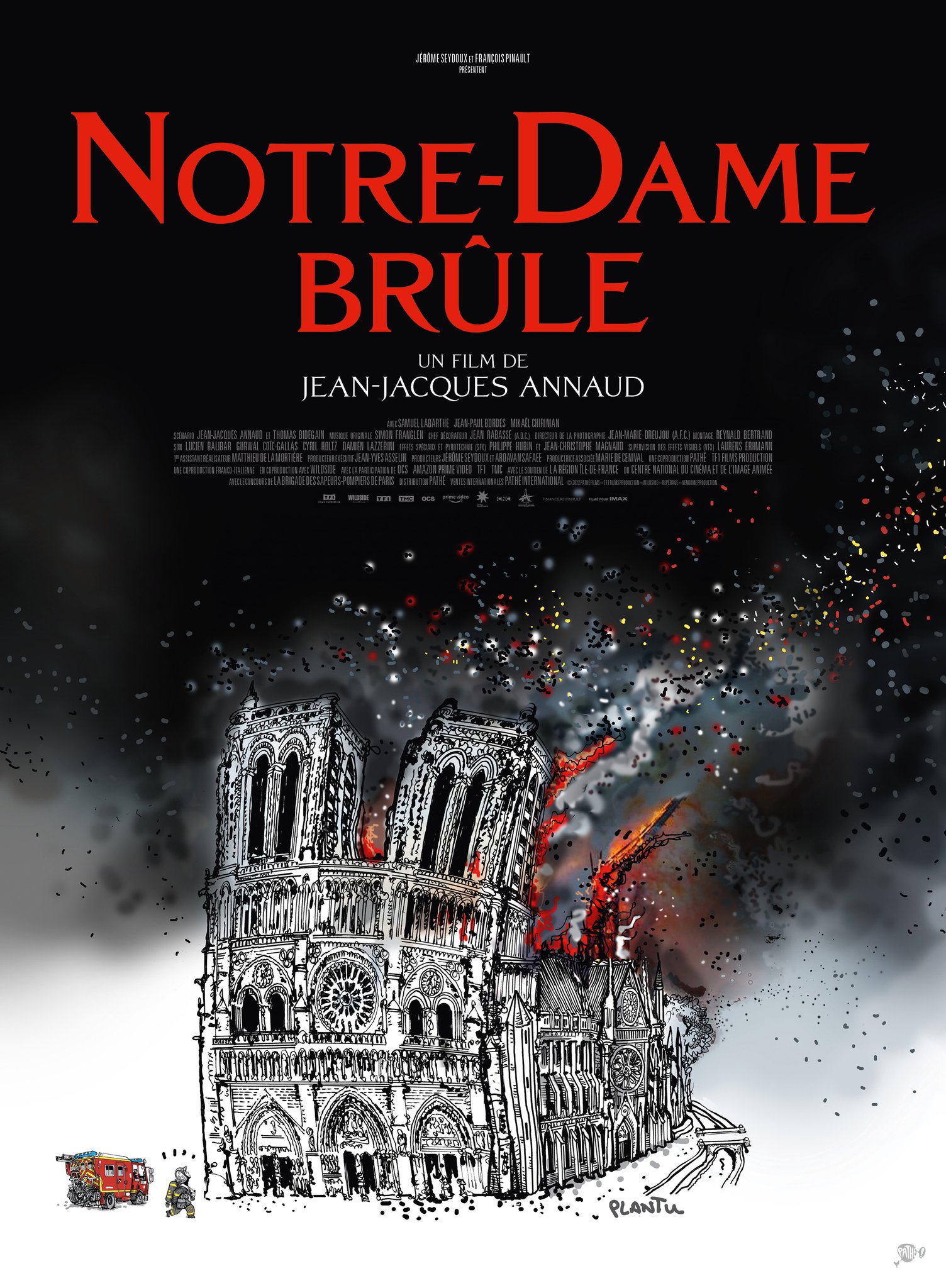 Нотр-Дам в огне (2022) постер