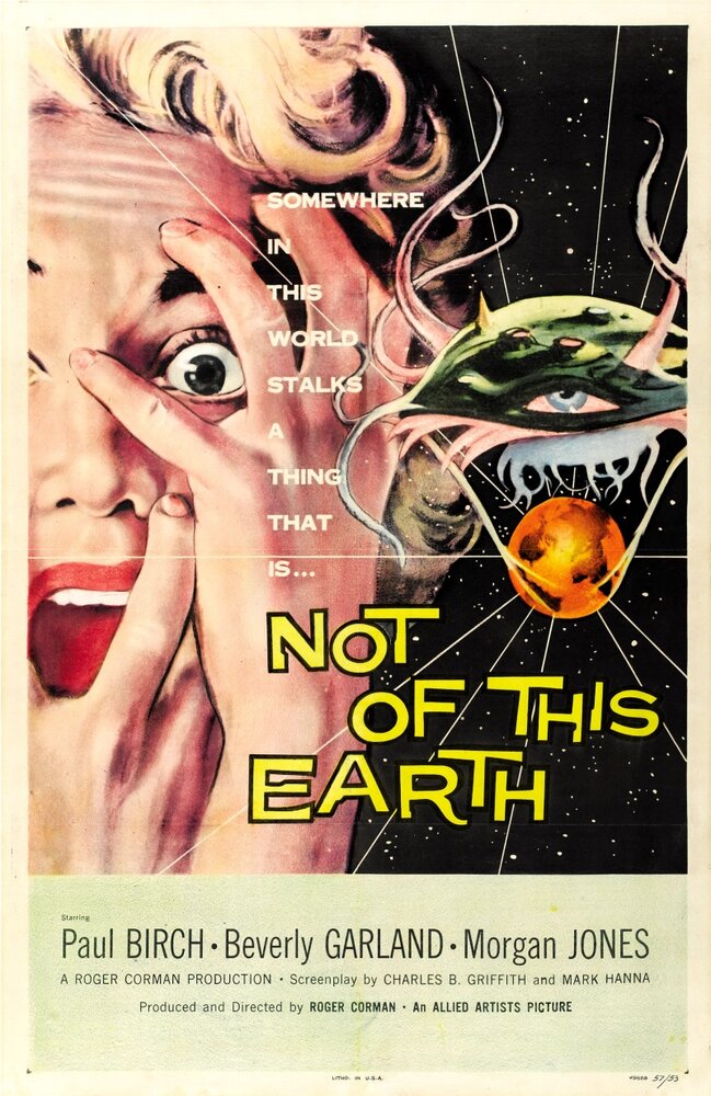Не с этой планеты (1957) постер